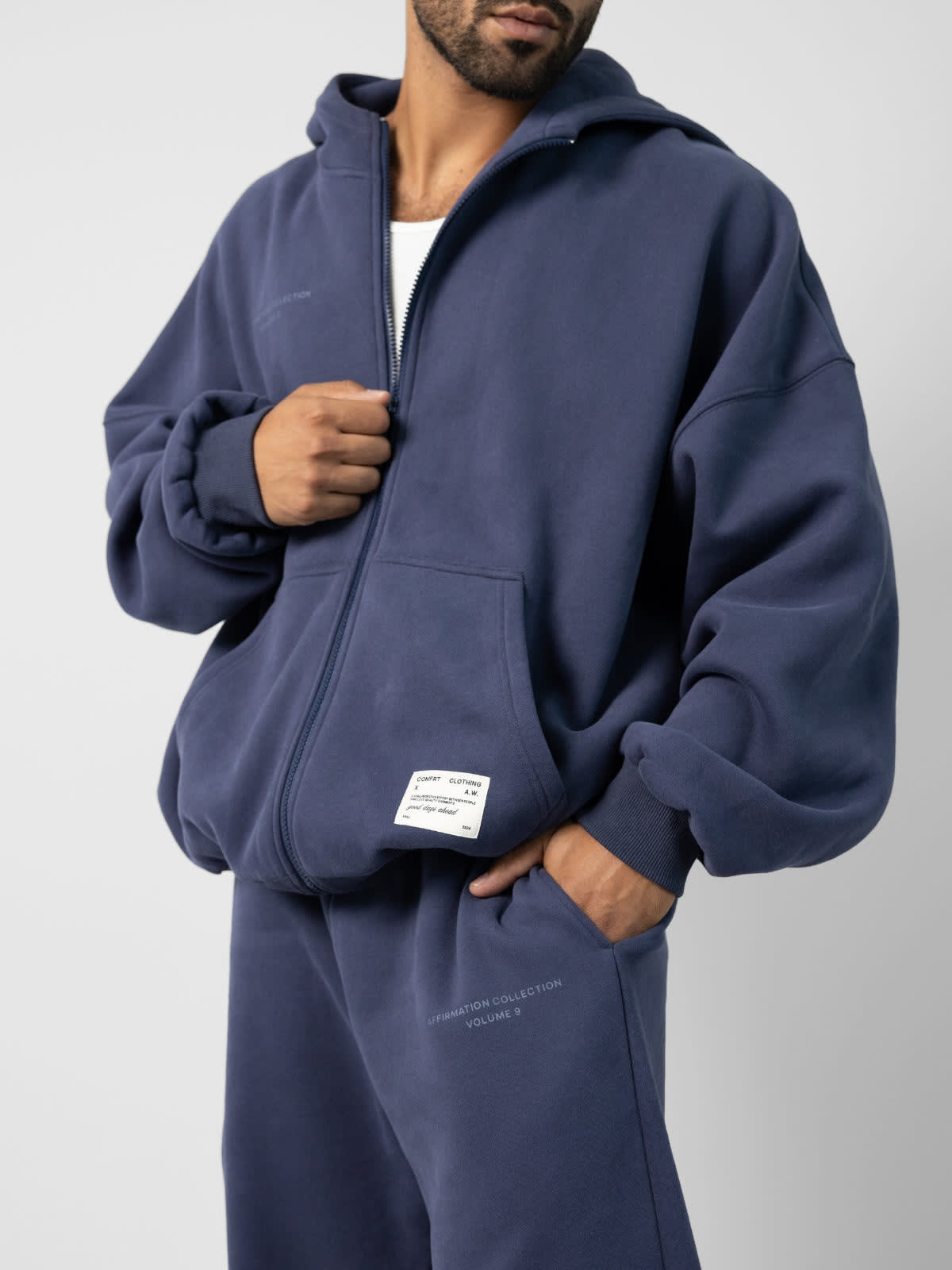 Affirmation Zip Hoodie - Mega