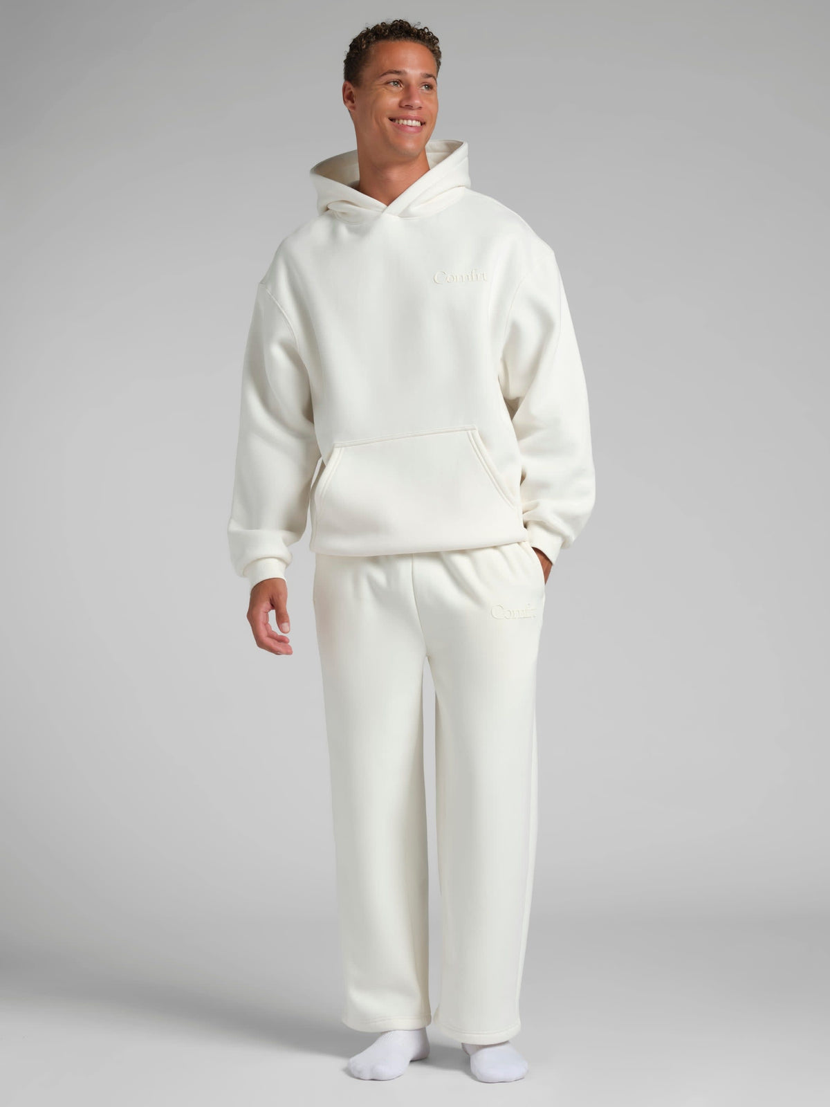 Minimalist Straight Leg Sweatpants - Short