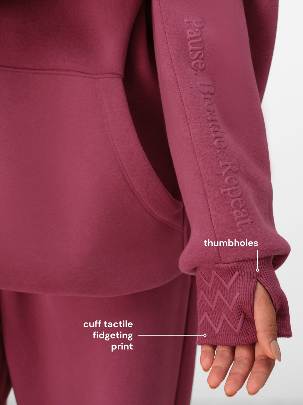 CalmTouch Hoodie – Mega - Sensory Sweatshirt