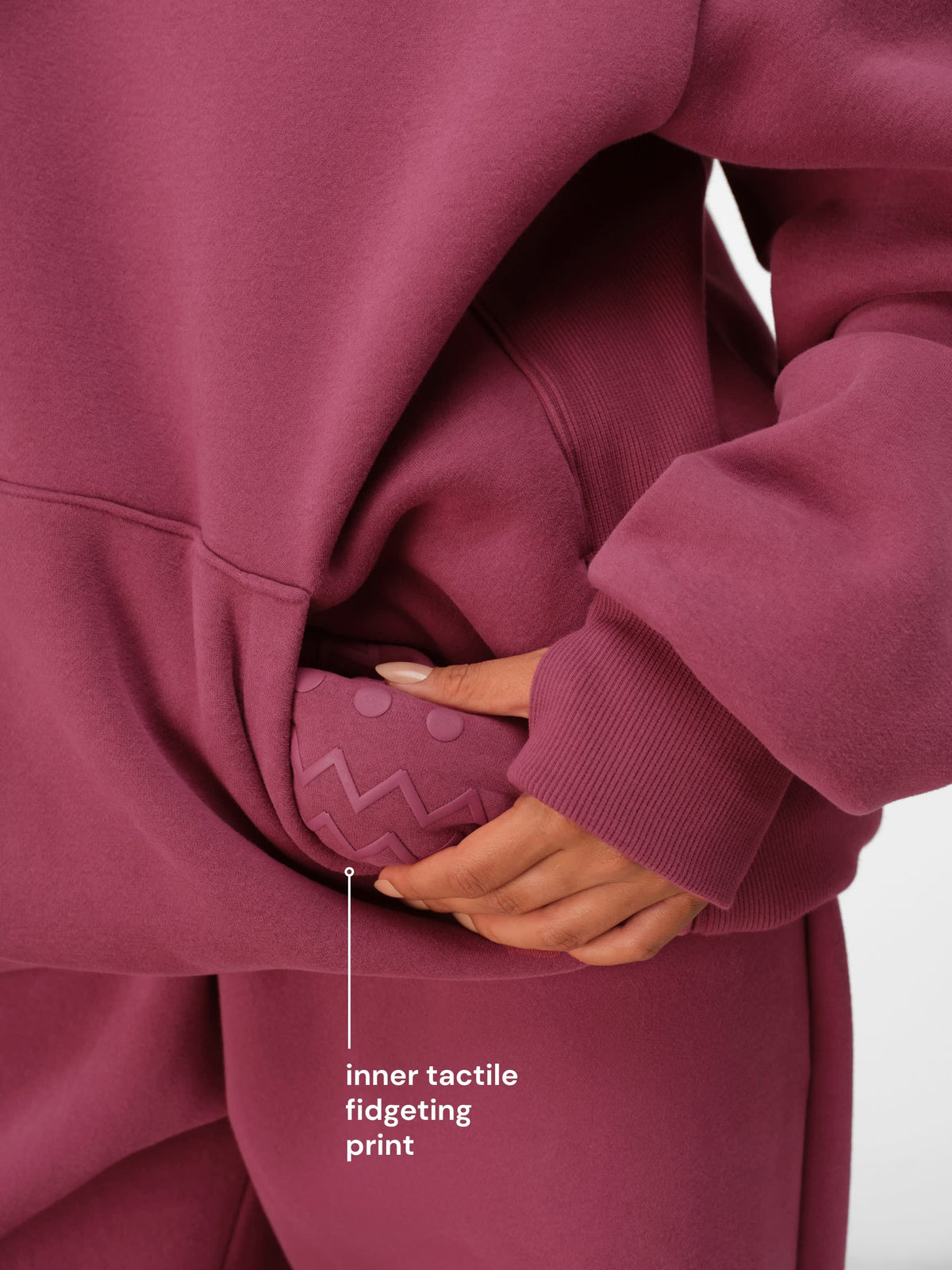 CalmTouch Hoodie – Mega - Sensory Sweatshirt