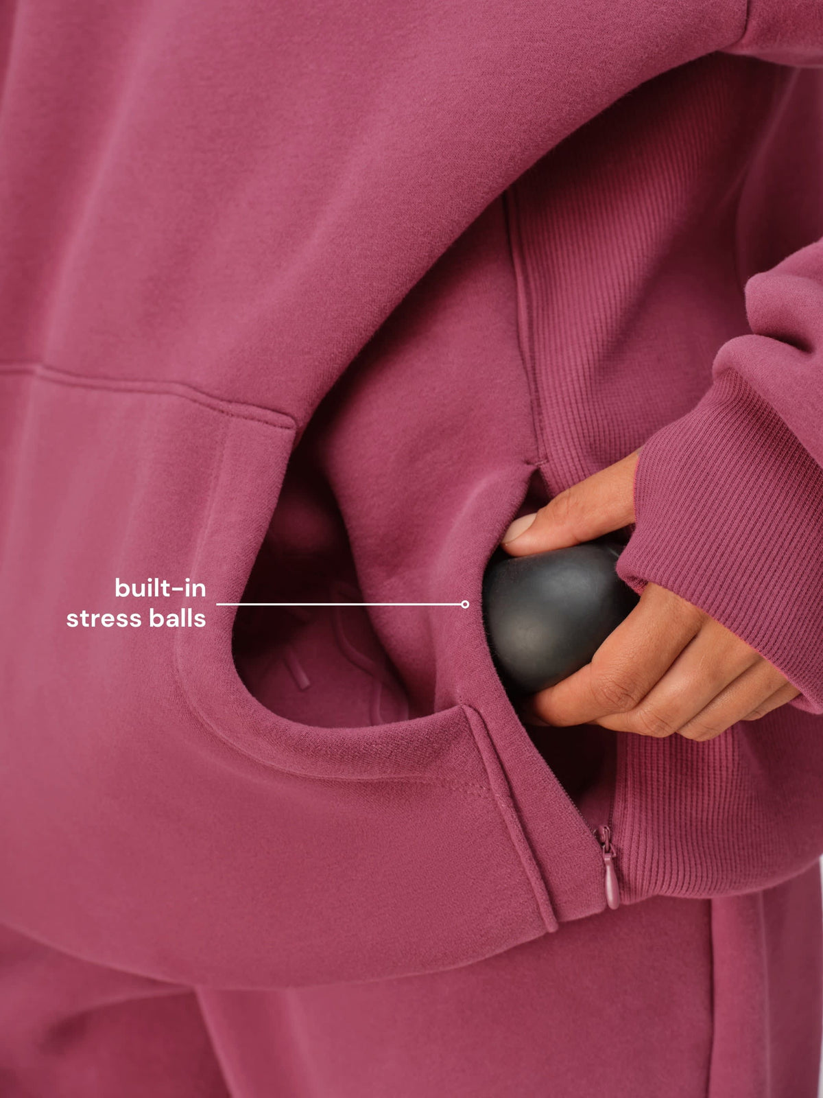 CalmTouch Hoodie – Mega - Sensory Sweatshirt