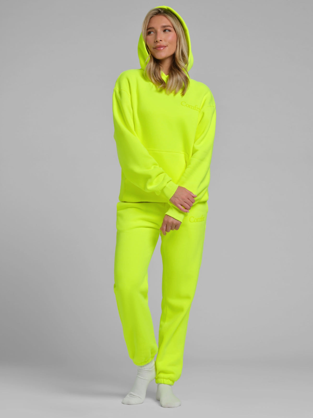 Neon Minimalist Hoodie - Mega
