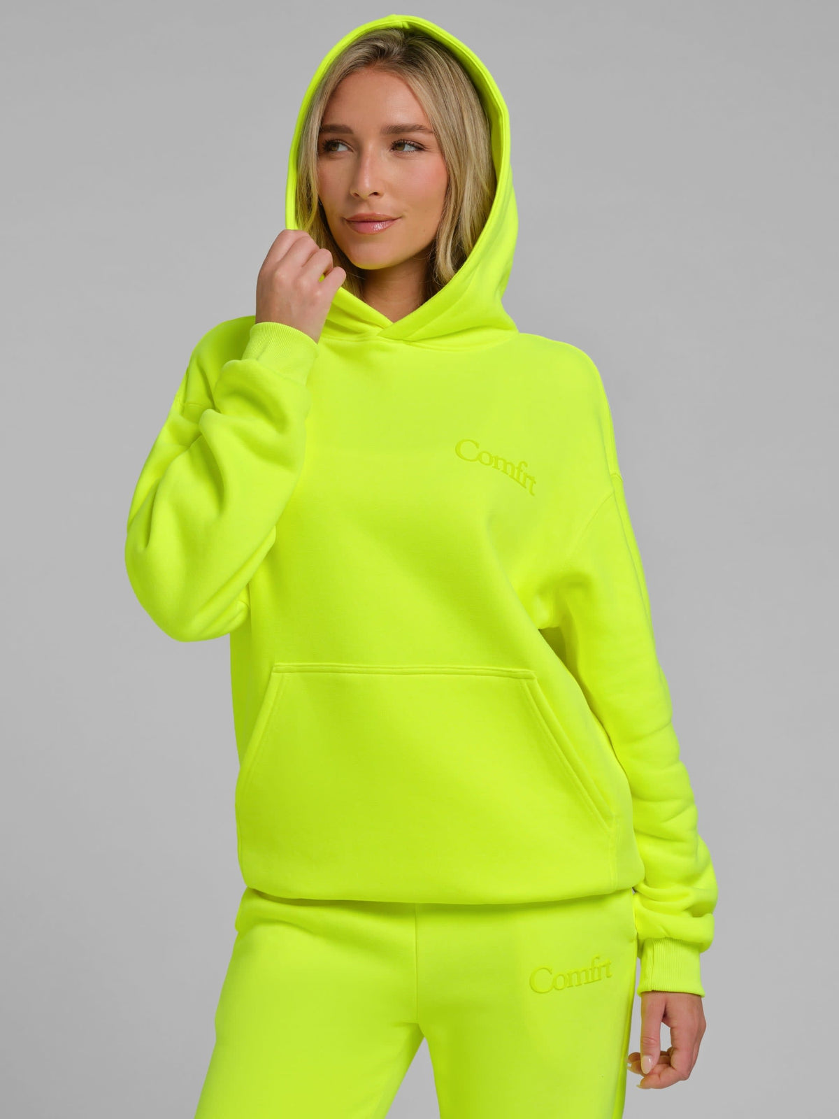 Neon Minimalist Hoodie - Mega