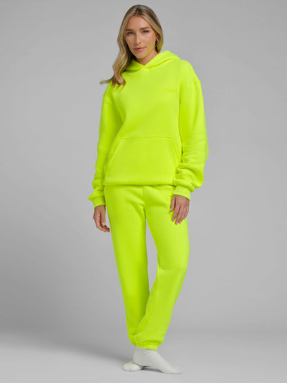 Neon Minimalist Hoodie - Mega
