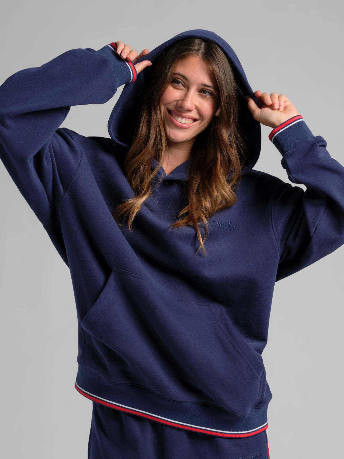 Laid Back Hoodie - Mega - Soft Lightweight Hooded Sweatshirt