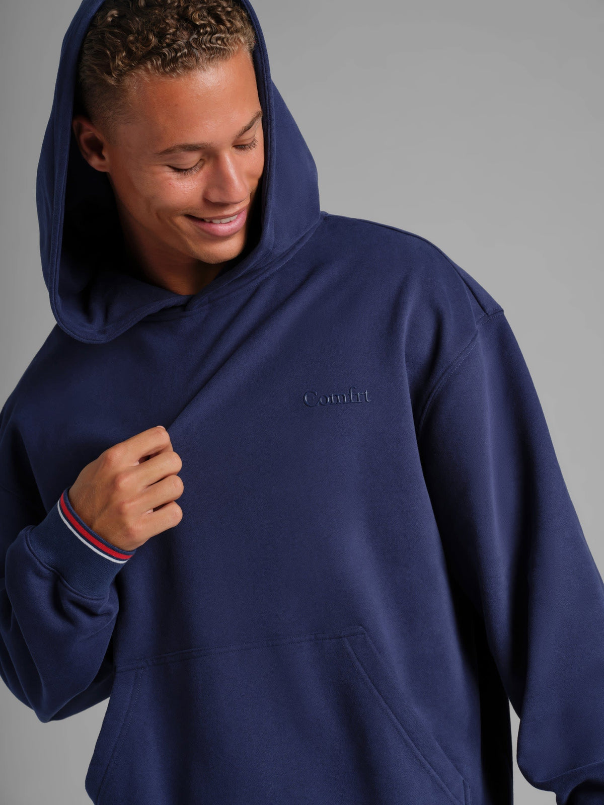Laid Back Hoodie - Mega - Soft Lightweight Hooded Sweatshirt