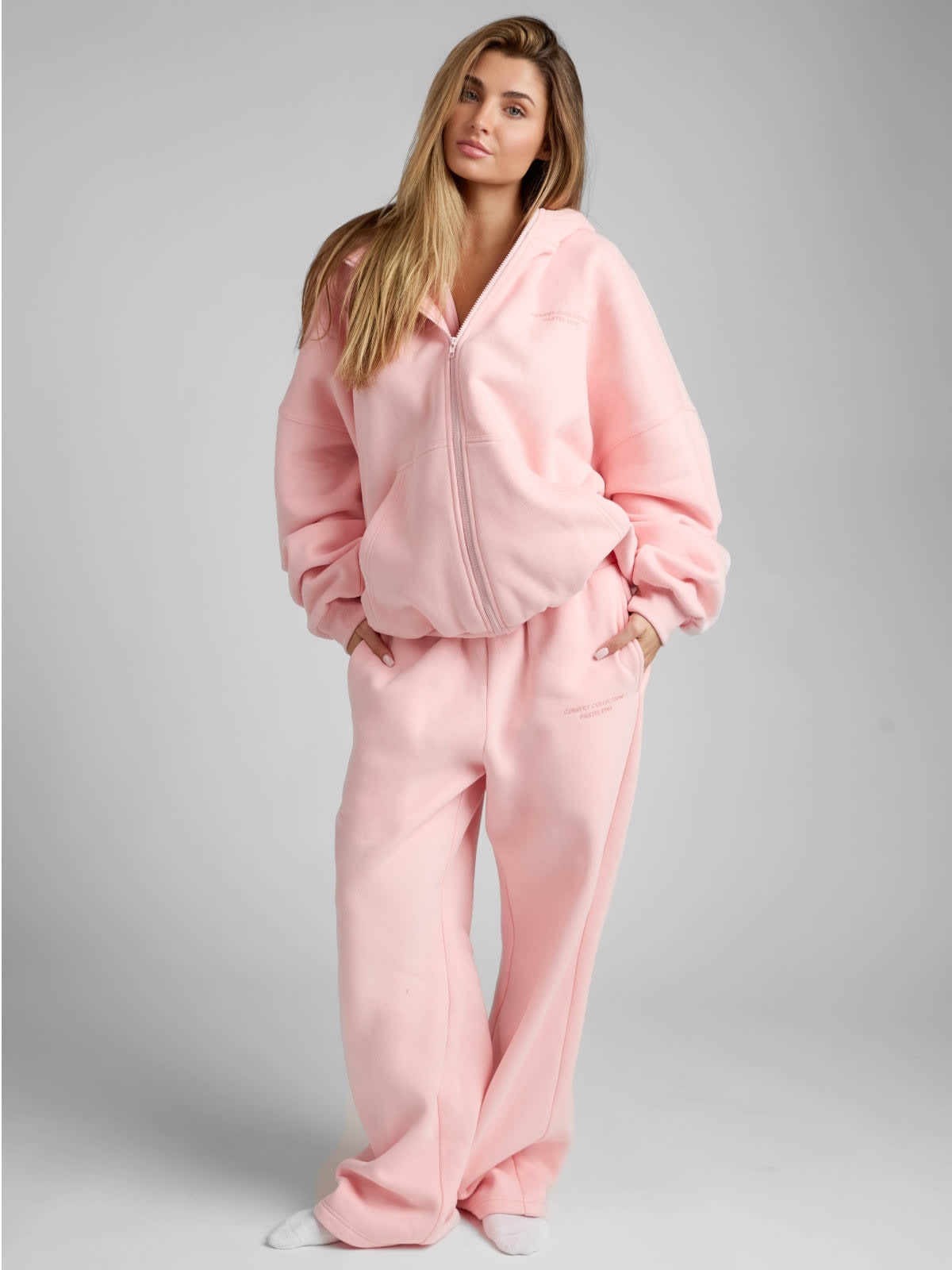 Pastel Zip Hoodie - Mega