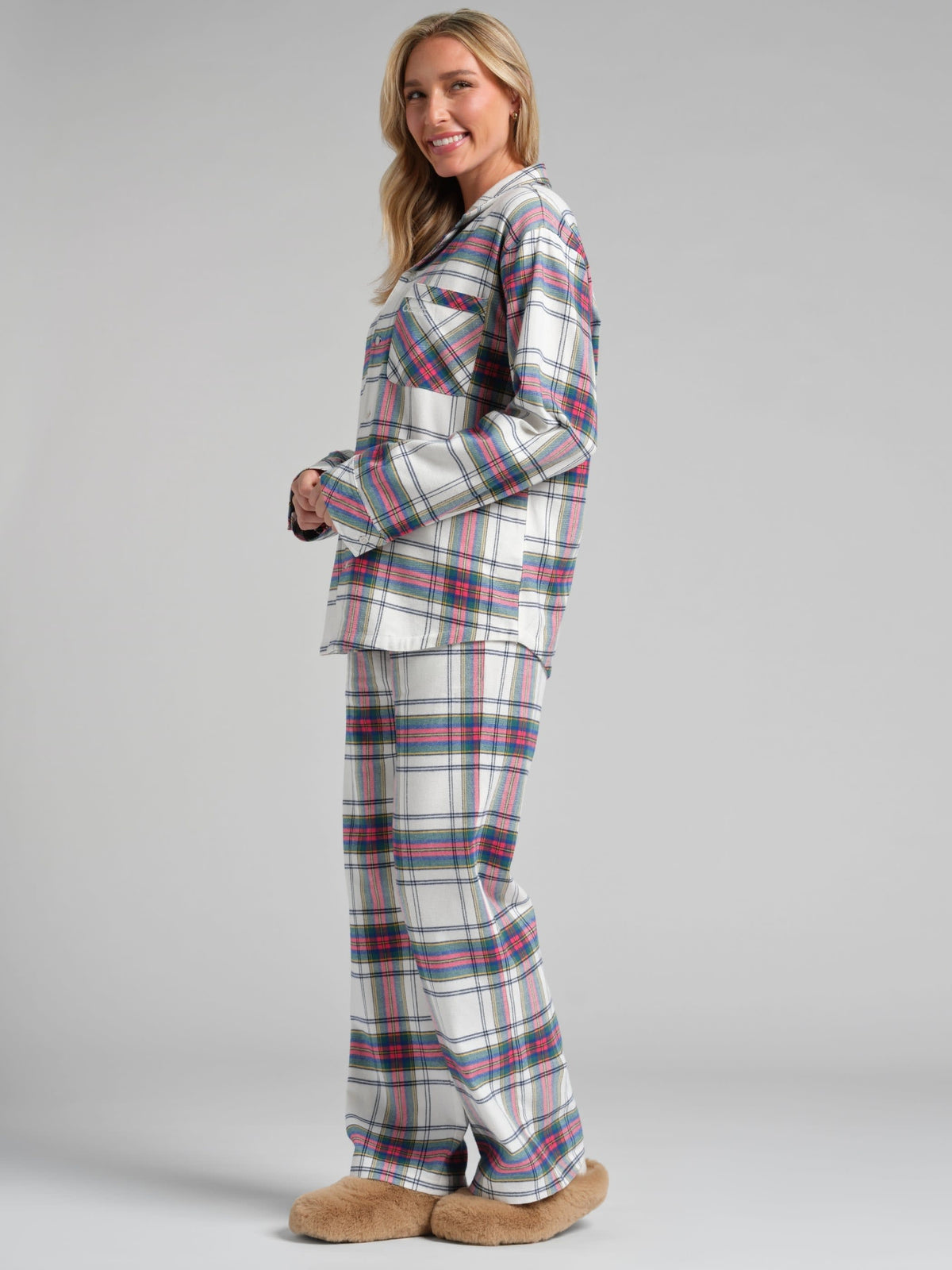 100% Cotton Flannel Pajama Shirt