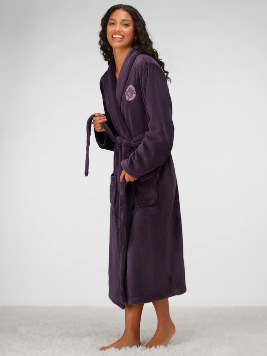 Dreamday Plush Robe - Calf-Length Bathrobe