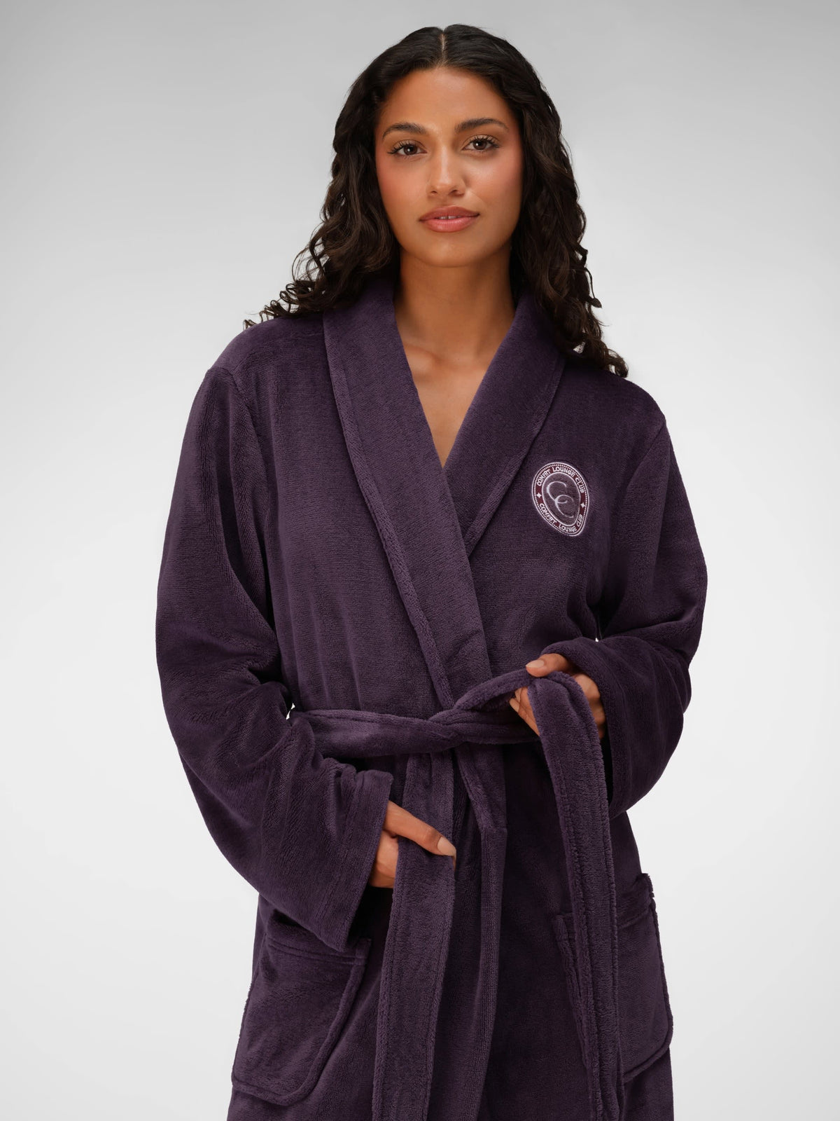Dreamday Plush Robe - Calf-Length Bathrobe