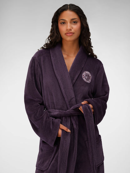 Dreamday Plush Robe - Calf-Length Bathrobe