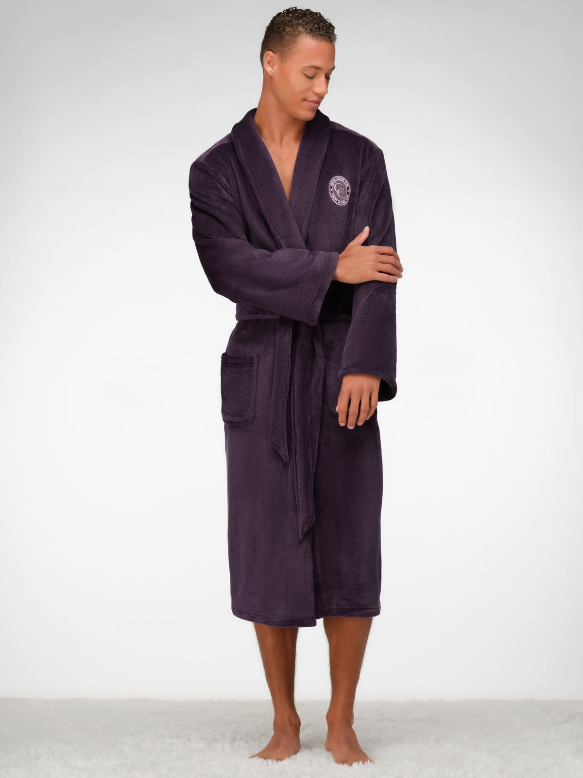 Dreamday Plush Robe - Calf-Length Bathrobe