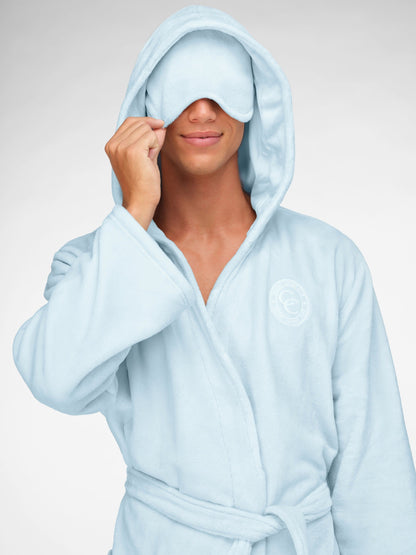 Do Not Disturb Dreamday  Plush Robe - Hood & Eye Mask