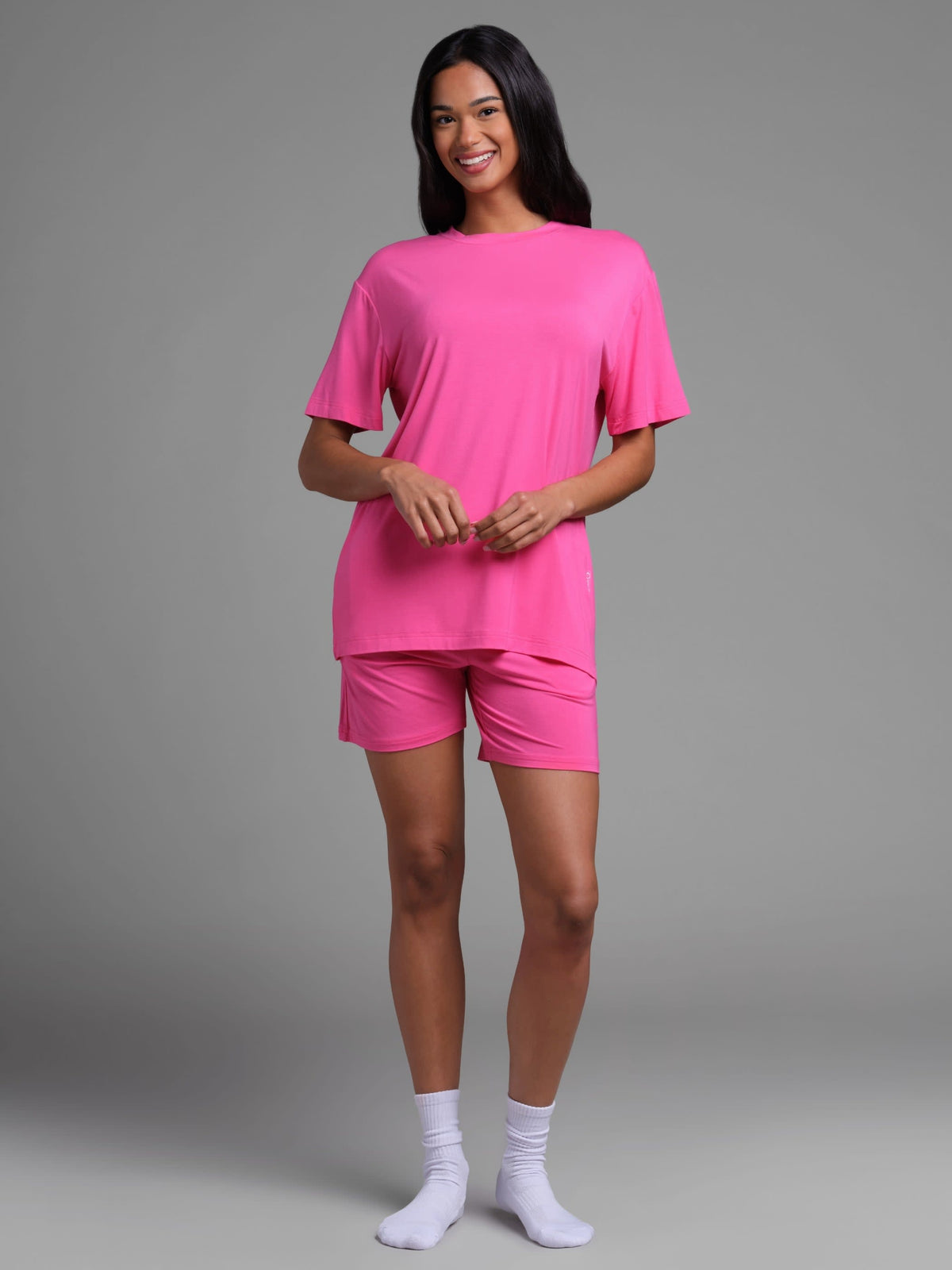Cloud Lounge Tee - Soft Oversized Tee