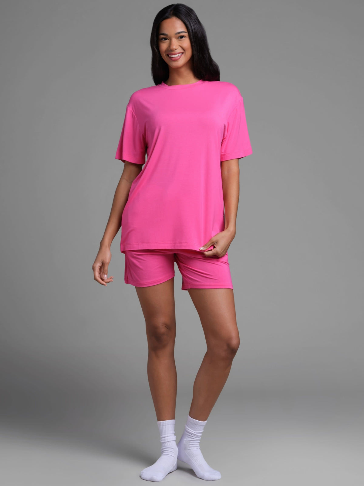 Cloud Lounge Tee - Soft Oversized Tee