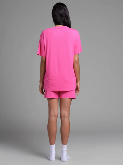 Cloud Lounge Tee - Soft Oversized Tee