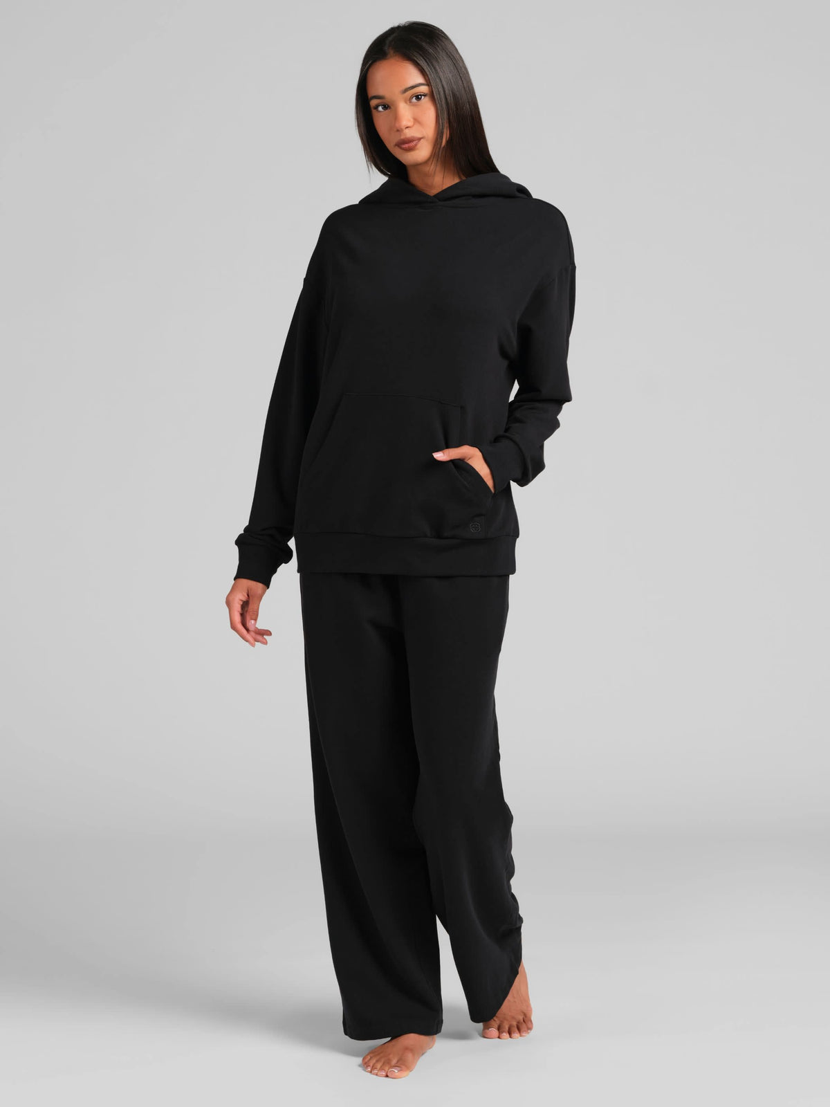 Luxe Terry Lightweight Straight Leg Pants - French Terry Sweatpants