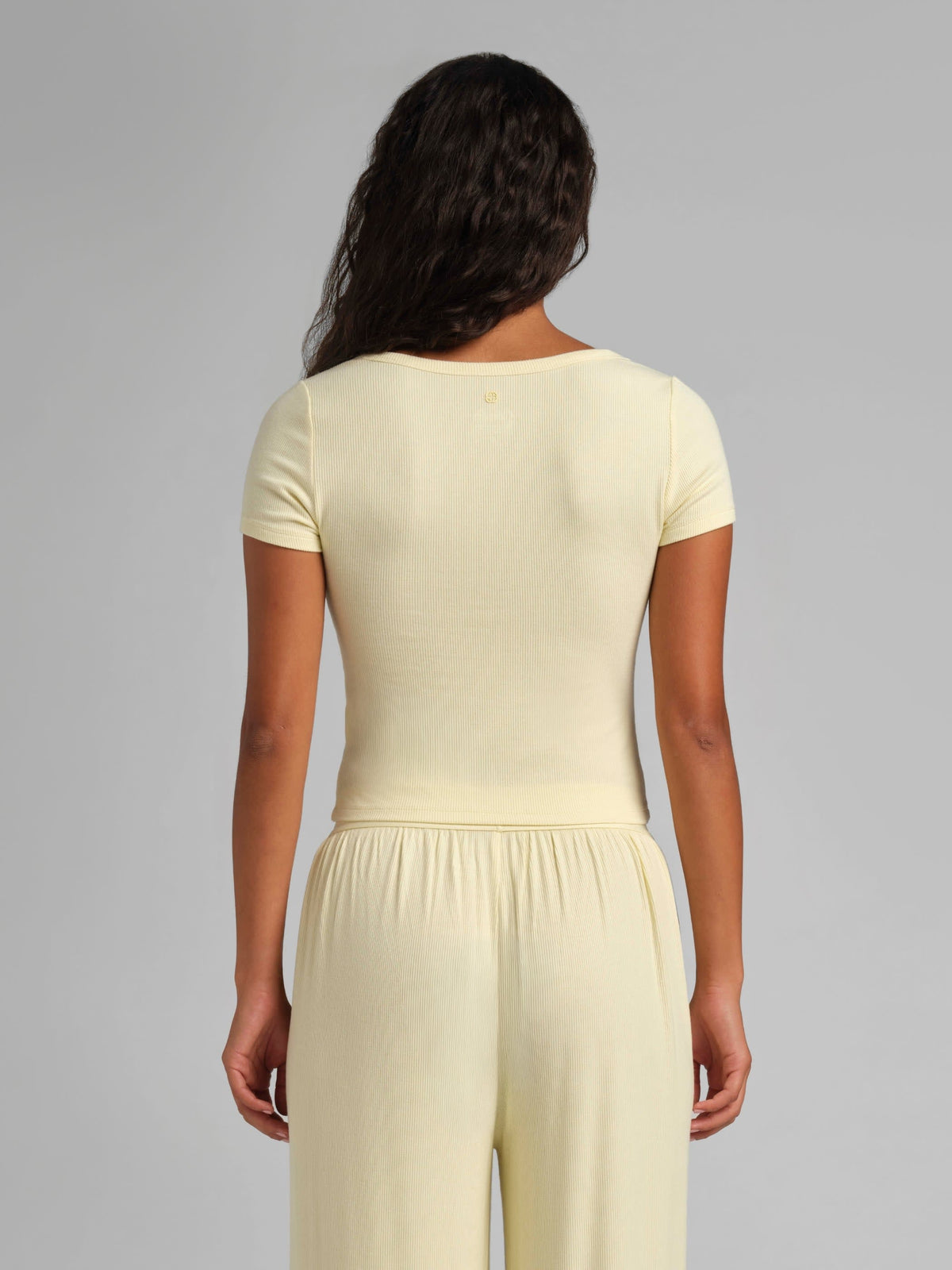 Slinky Rib Baby Tee - Soft Ribbed Baby Tee