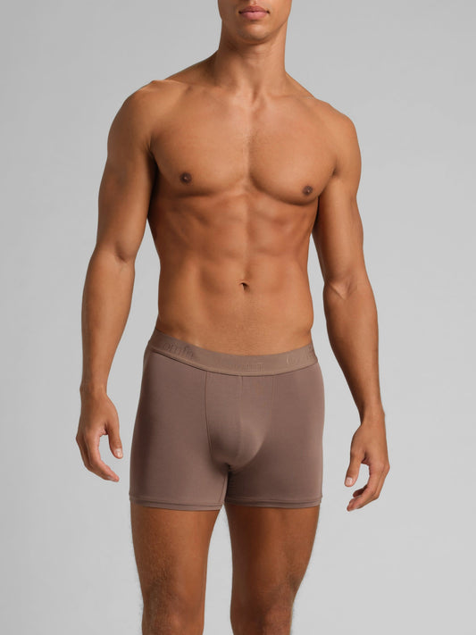 Men's Modal Boxer Brief - Fitted Underwear- Comfrt