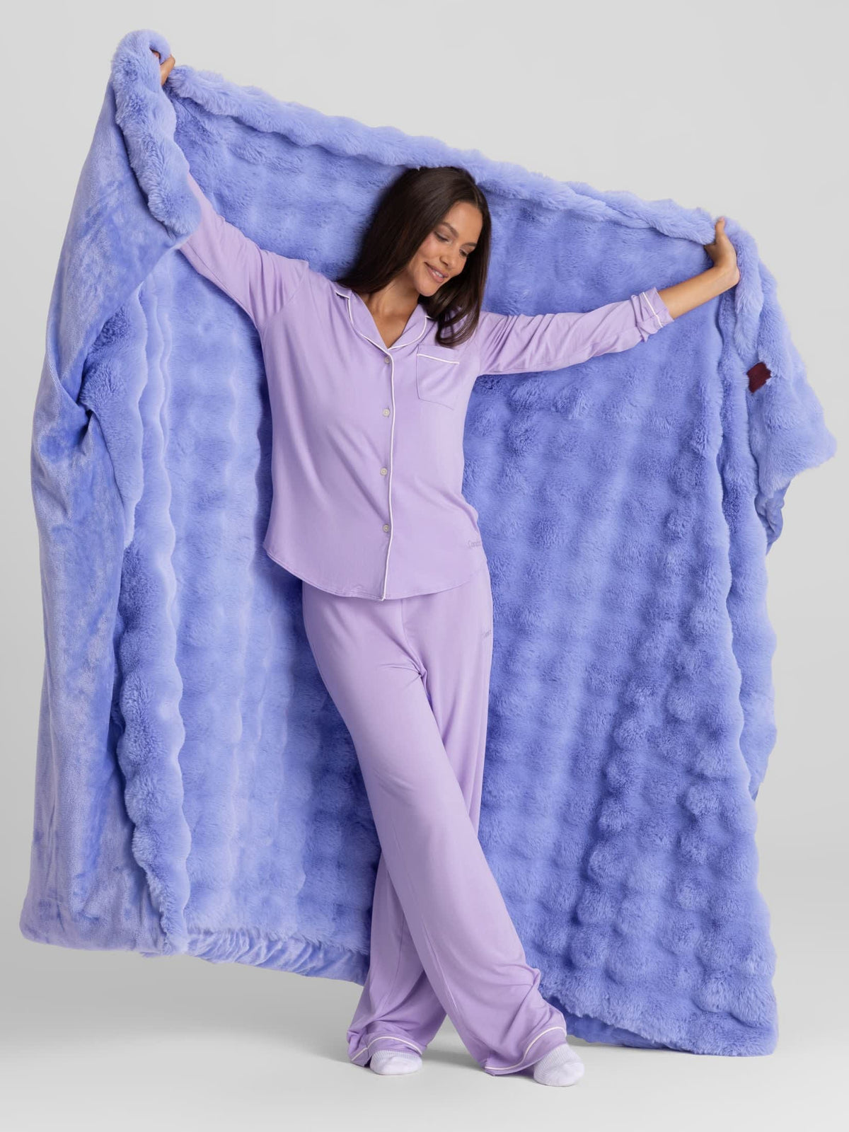 Lavender Ember Heated & Scented Blanket