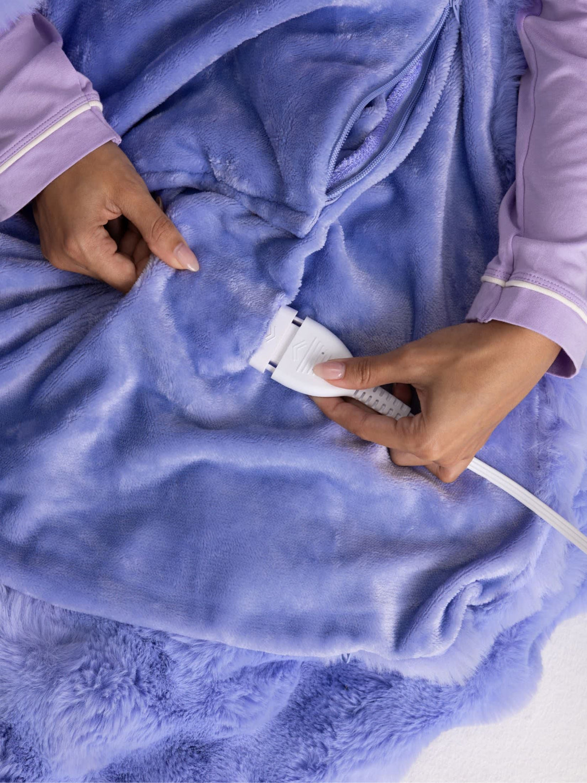 Lavender Ember Heated & Scented Blanket