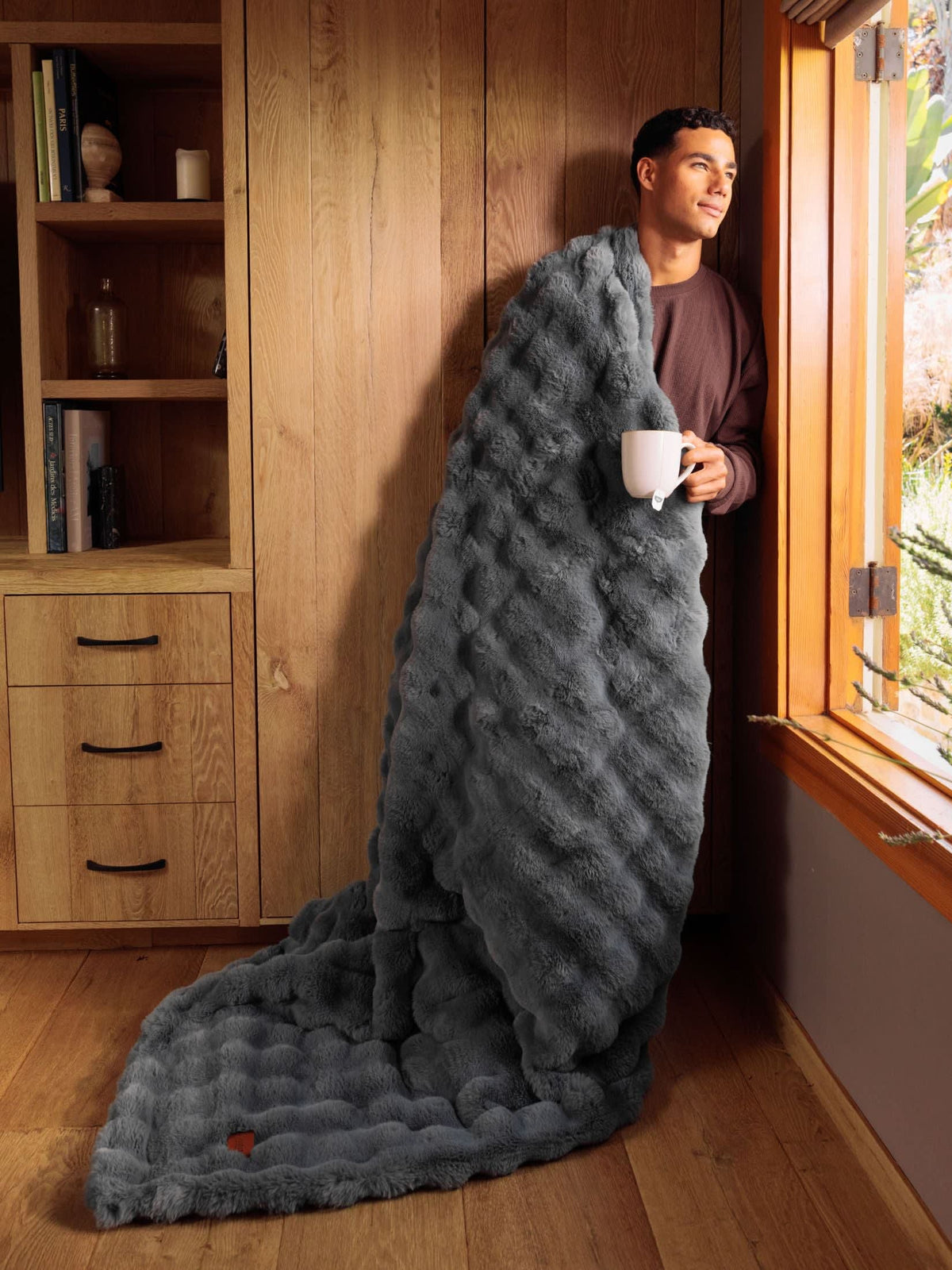 Lavender Ember Heated & Scented Blanket