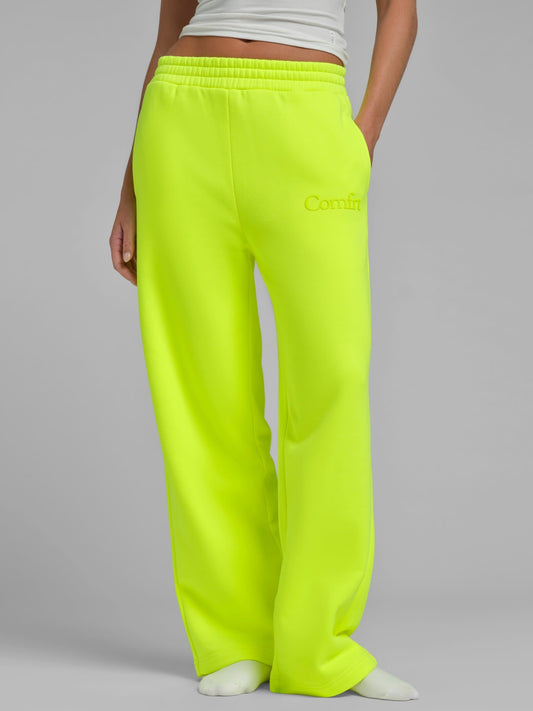 Neon Minimalist Straightleg Sweatpants