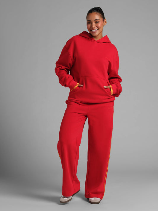 Laid Back Halo Lightweight Wide Leg Sweatpants - Baggy Sweats