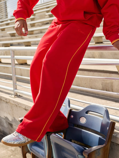 Laid Back Halo Lightweight Wide Leg Sweatpants - Baggy Sweats