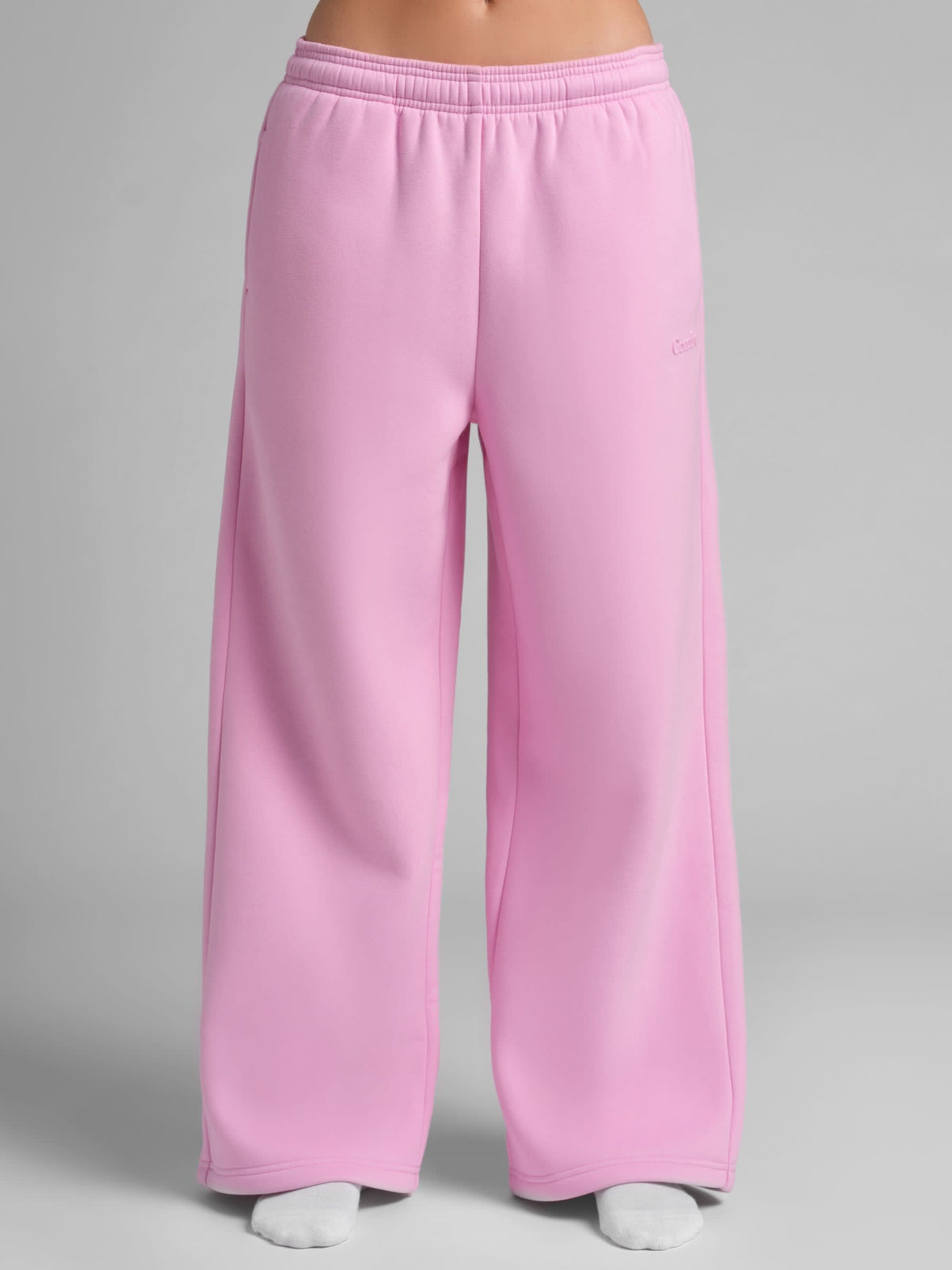 Basic Wide Leg Sweatpants - Wide Leg Baggy Sweatpants