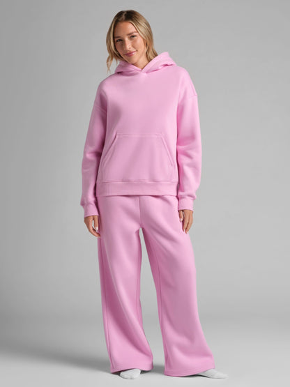 Basic Wide Leg Sweatpants - Wide Leg Baggy Sweatpants