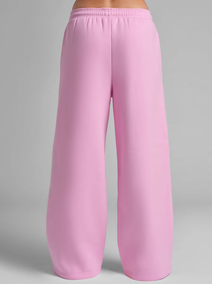 Basic Wide Leg Sweatpants - Wide Leg Baggy Sweatpants