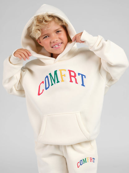 Kids Varsity Applique Hoodie - Collegiate Style Hoodie