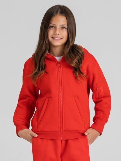 Explorer Kids Travel Zip Hoodie