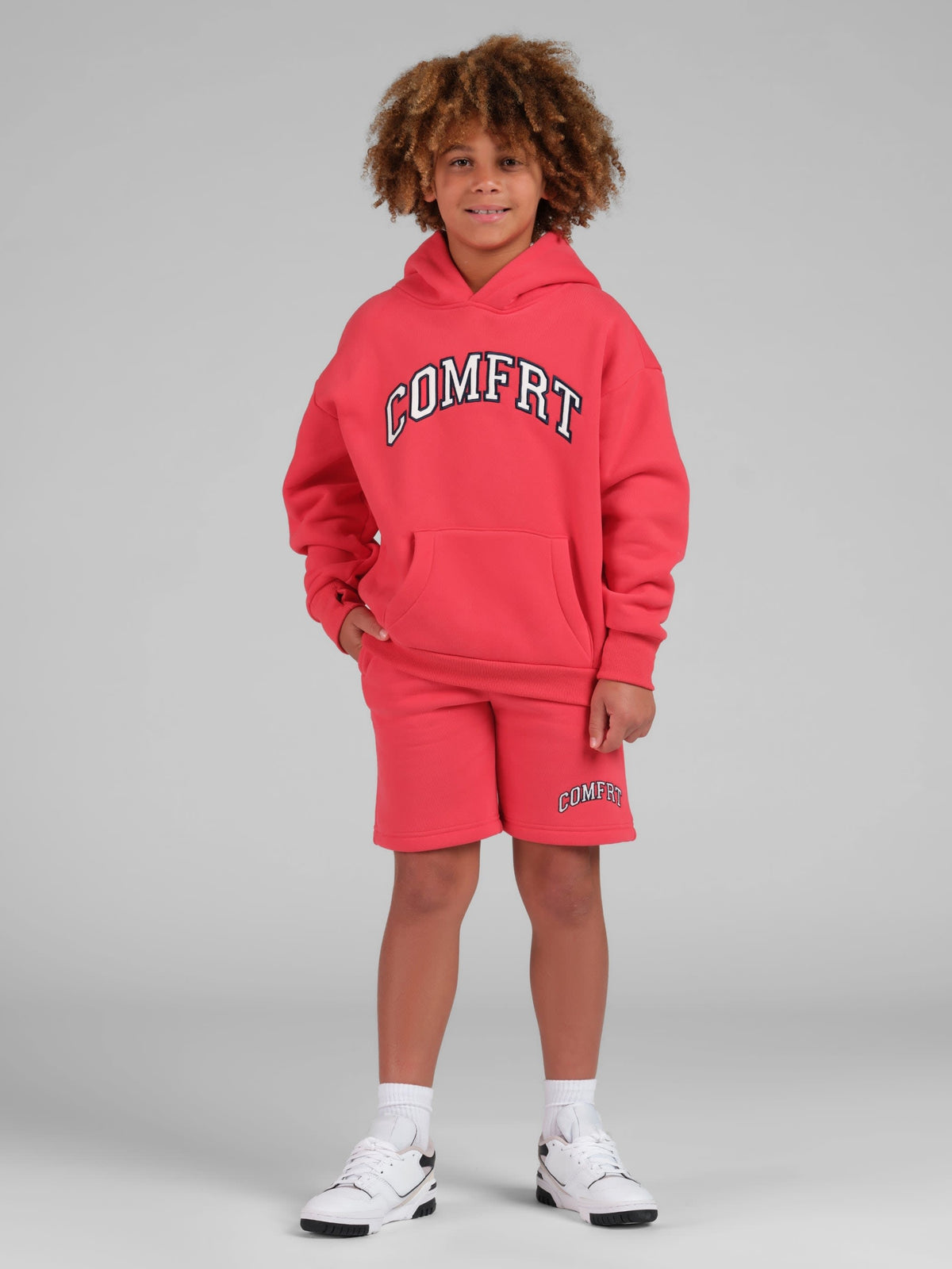 Kids Varsity Logo Short - Girls & Boys Sweat Shorts