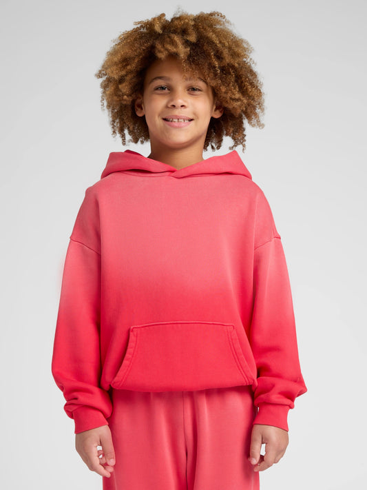 Sunwashed Kids Hoodie - Sun Faded Kids Cotton Hoodie