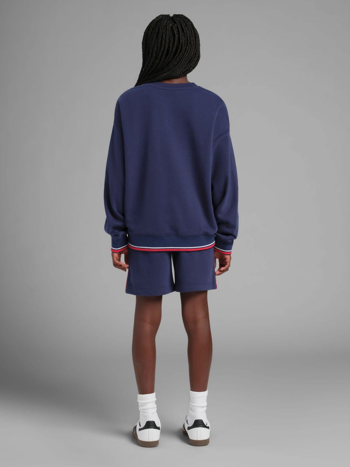 Laid Back Kids Halo Lightweight Crew - Soft Oversized Kid Crewneck