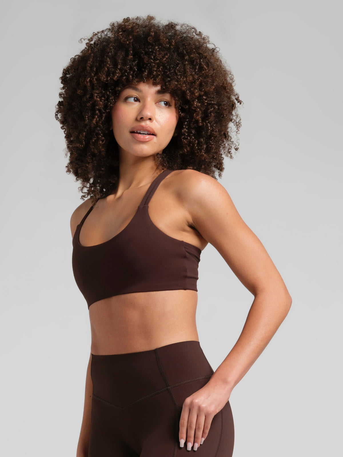 Cross Back Strappy Bra - Strappy Sports Bra