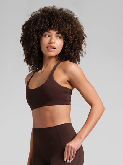 Cross Back Strappy Bra - Strappy Sports Bra