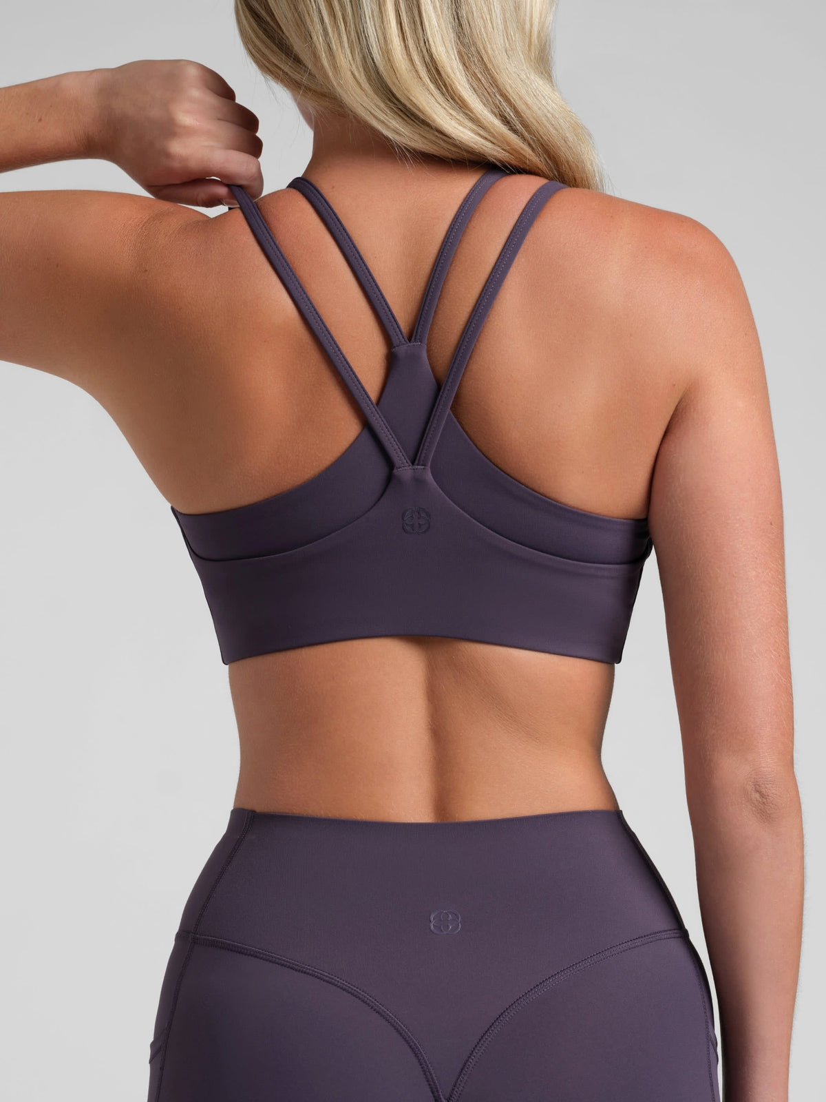 Cross Back Strappy Bra - Strappy Sports Bra