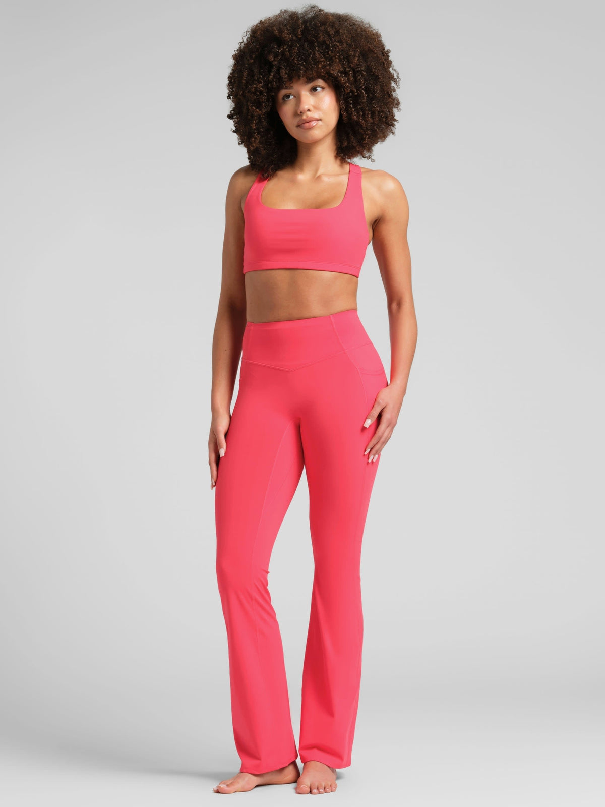 Square Neck Bra - Square Neckline Sports Bra