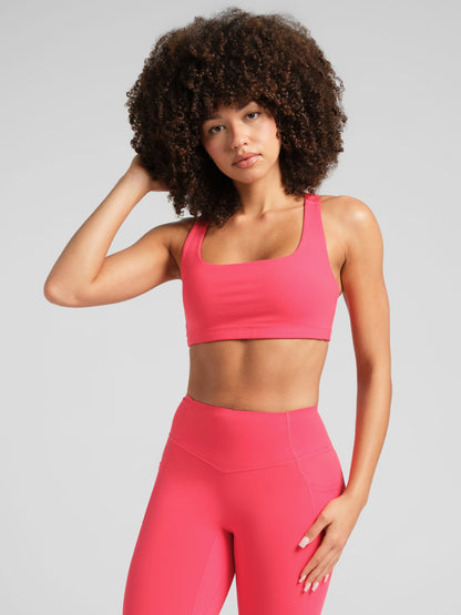 Square Neck Bra - Square Neckline Sports Bra