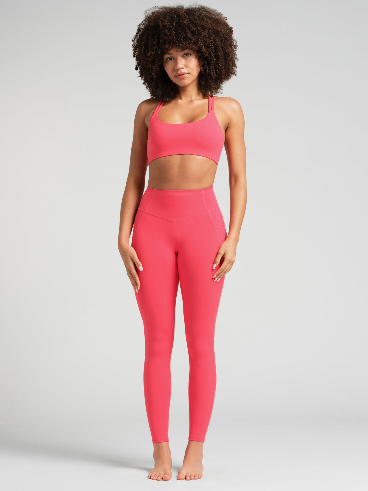 Cross Back Strappy Bra - Strappy Sports Bra
