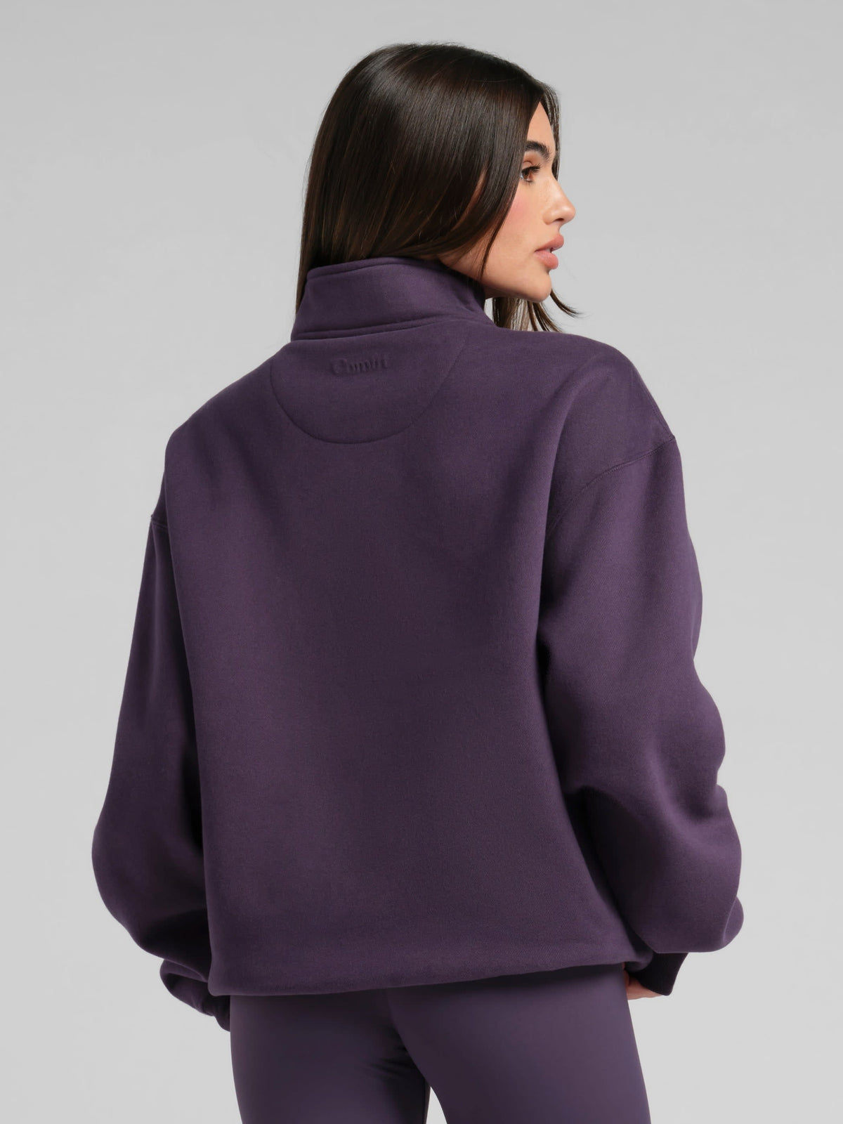 Basic Quarter Zip Mock Neck - Fleece 1/4 Zip Up