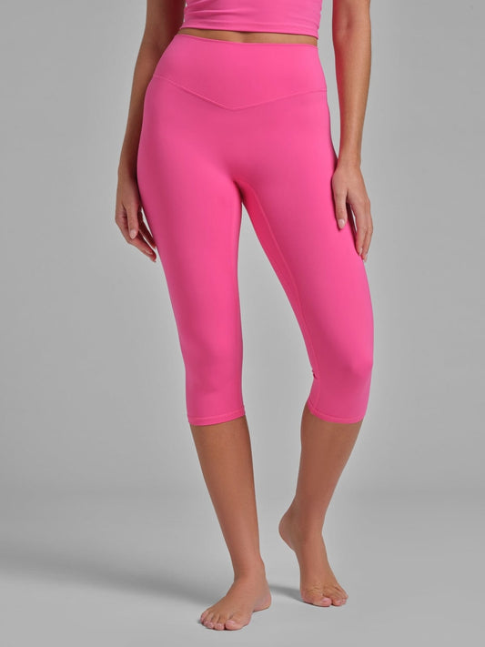 ComfrtCore 2.0 High-Waist Capri 18" - Short Knee Length Capri