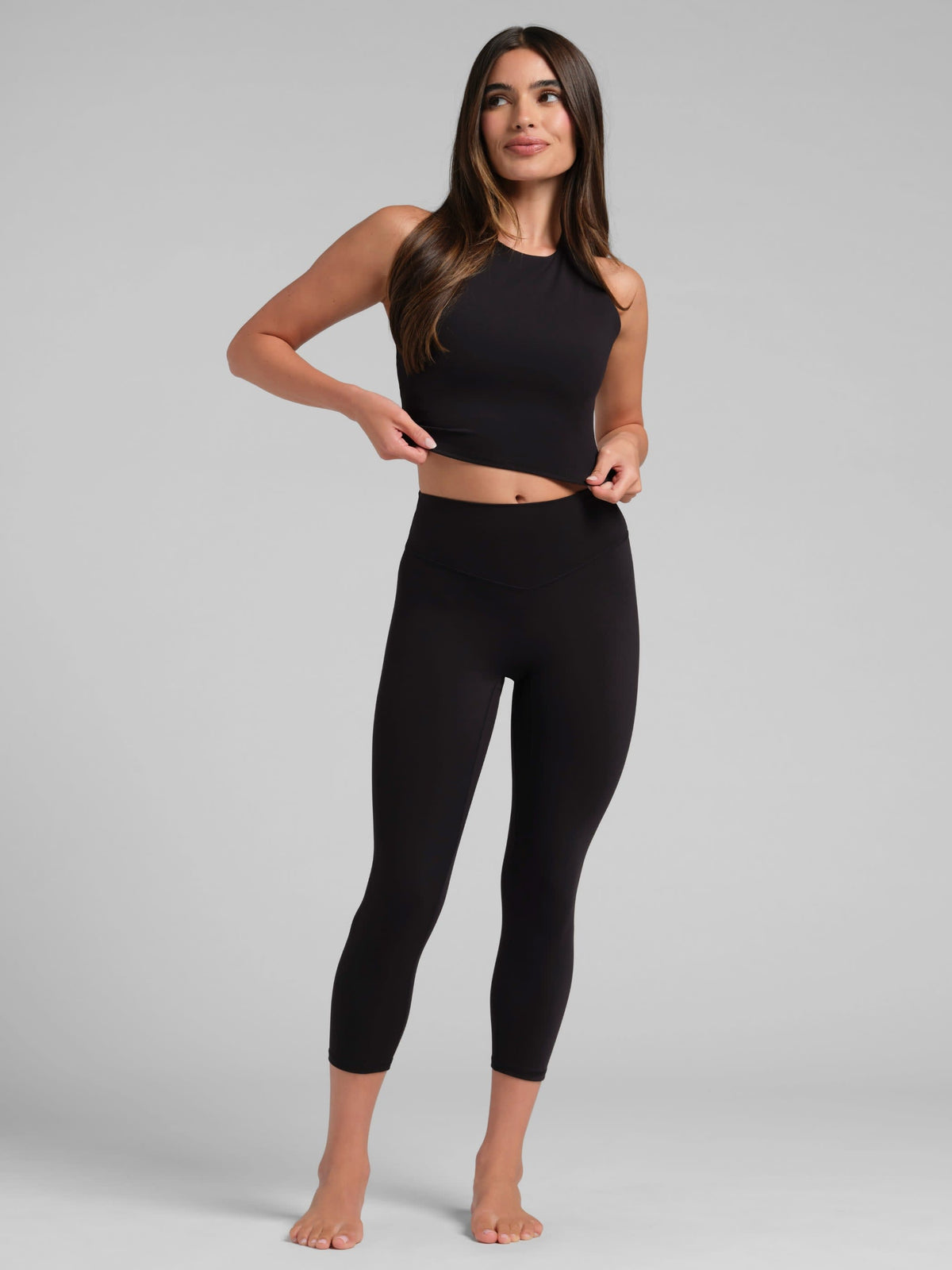 ComfrtCore 2.0 High-Waist Capri 21" - Capri Leggings For Women