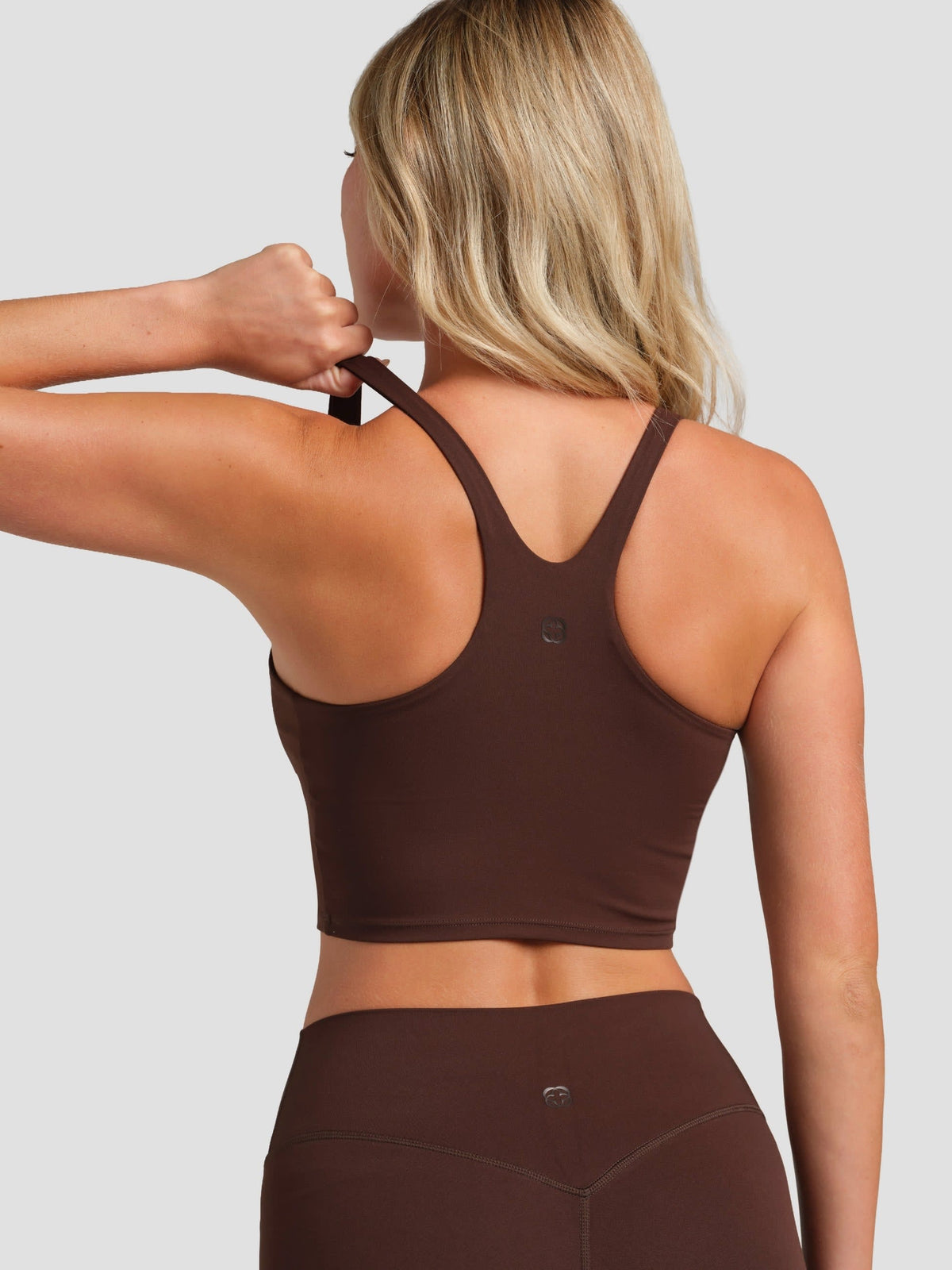 ComfrtCore V-Neck Crop Tank - Athletic Crop Tank Top