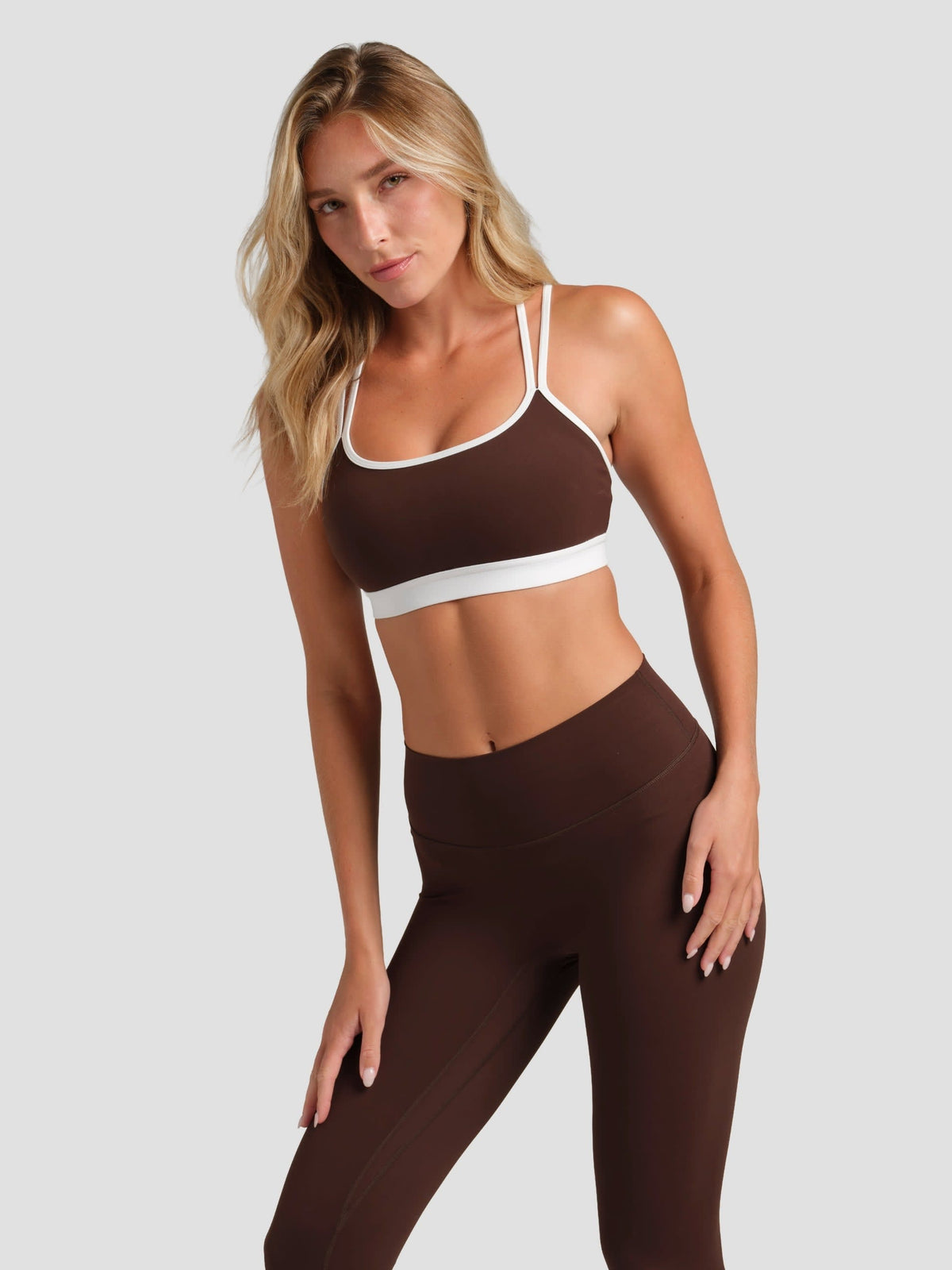 ComfrtCore Strappy Bra - Medium Compression Sports Bra