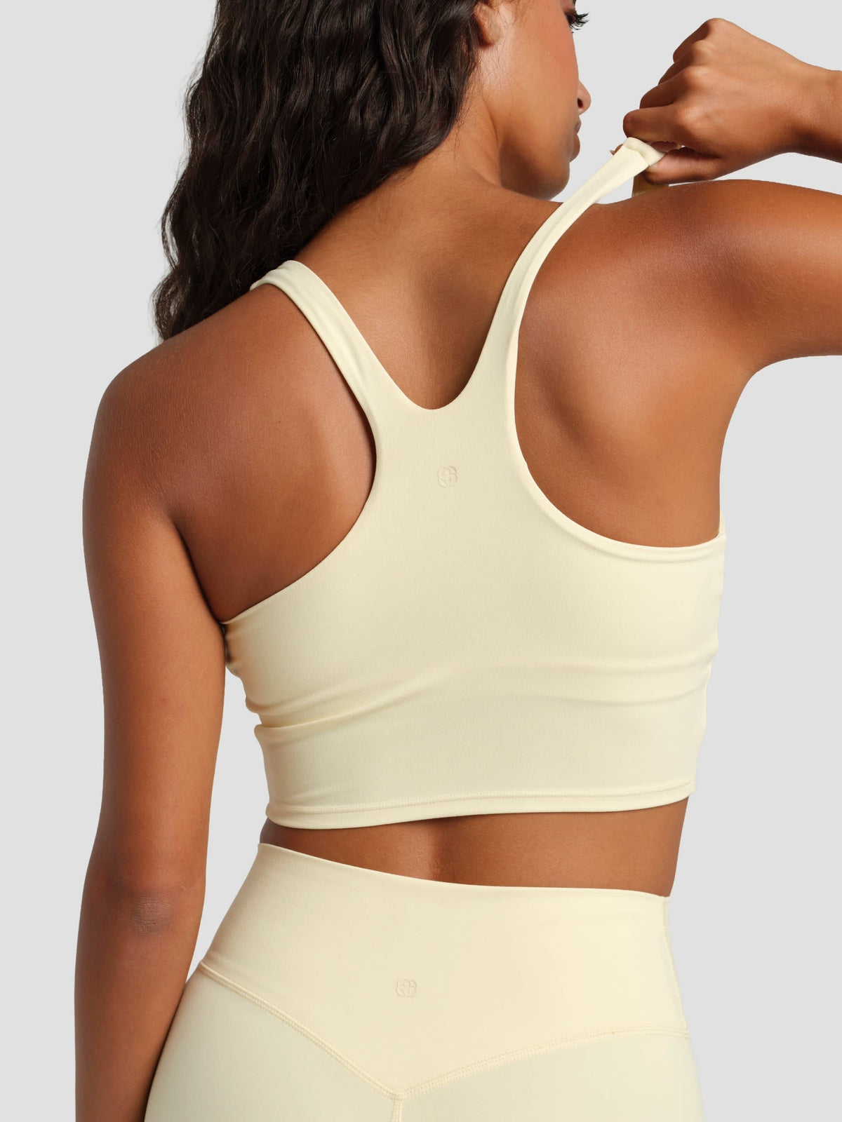 ComfrtCore V-Neck Crop Tank - Athletic Crop Tank Top