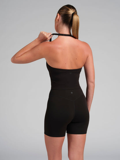 ComfrtCore Halter Tank - Workout Halter Crop Top